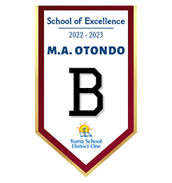 School of Excellence 2022-2023 M.A. Otonda B Yuma School District One logo